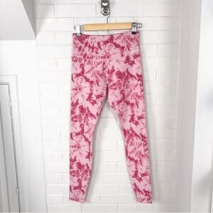 Lorna Jane Pink Tie Dye Activewear Leggings